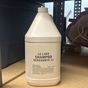 Le Labo Bergamot Shampoo Gallon Size, Originally made for SoulCycle